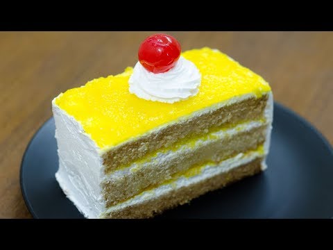 Pineapple Cool Cake piece